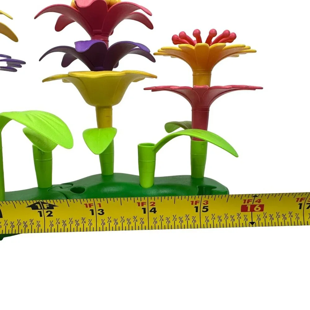 Build A Garden Flower Assembly Kit For‎ Kids Green Toys Dishwasher Safe COMPLETE